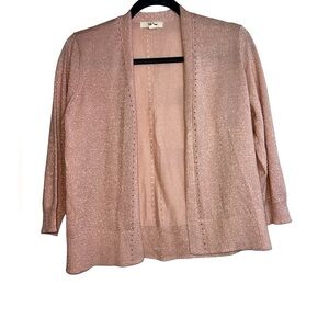 Peyton primrose women’s crop cardigan sweater S